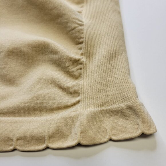 BEIGE Spaghetti Strap Tank Top Spandex Fitted Camisole- One Size- NEW - Picture 5 of 8